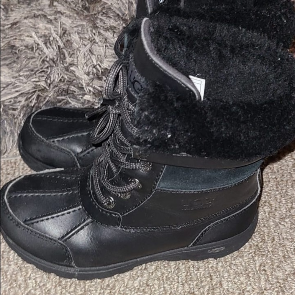 Boy UGG boots.